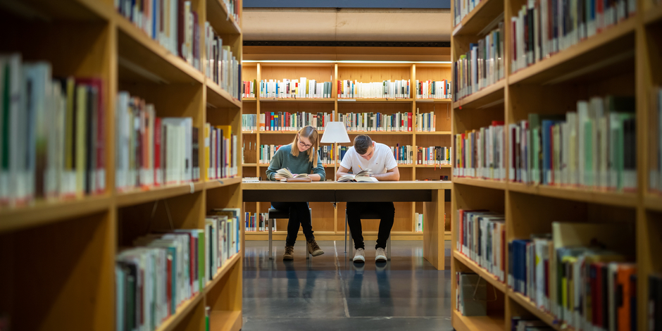 Herzogin Anna Amalia Bibliothek Studenten arbeiten im Studienzentrum