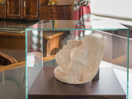 Liszt House Death mask of Ludwig van Beethoven from Liszt’s estate