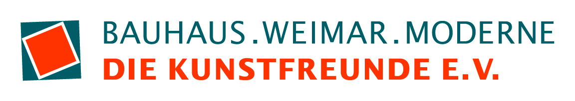 Logo "Bauhaus. Weimar. Moderne" Logo of the friends "Bauhaus. Weimar. Moderne. Die Kunstfreunde e.v."