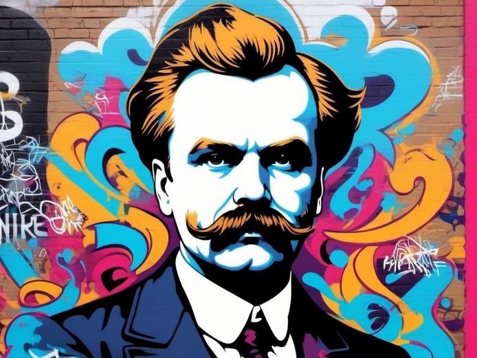 Nietzsche, generiert von KI