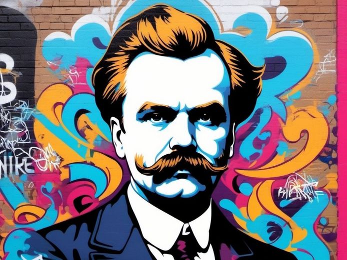 Nietzsche, generated by KI