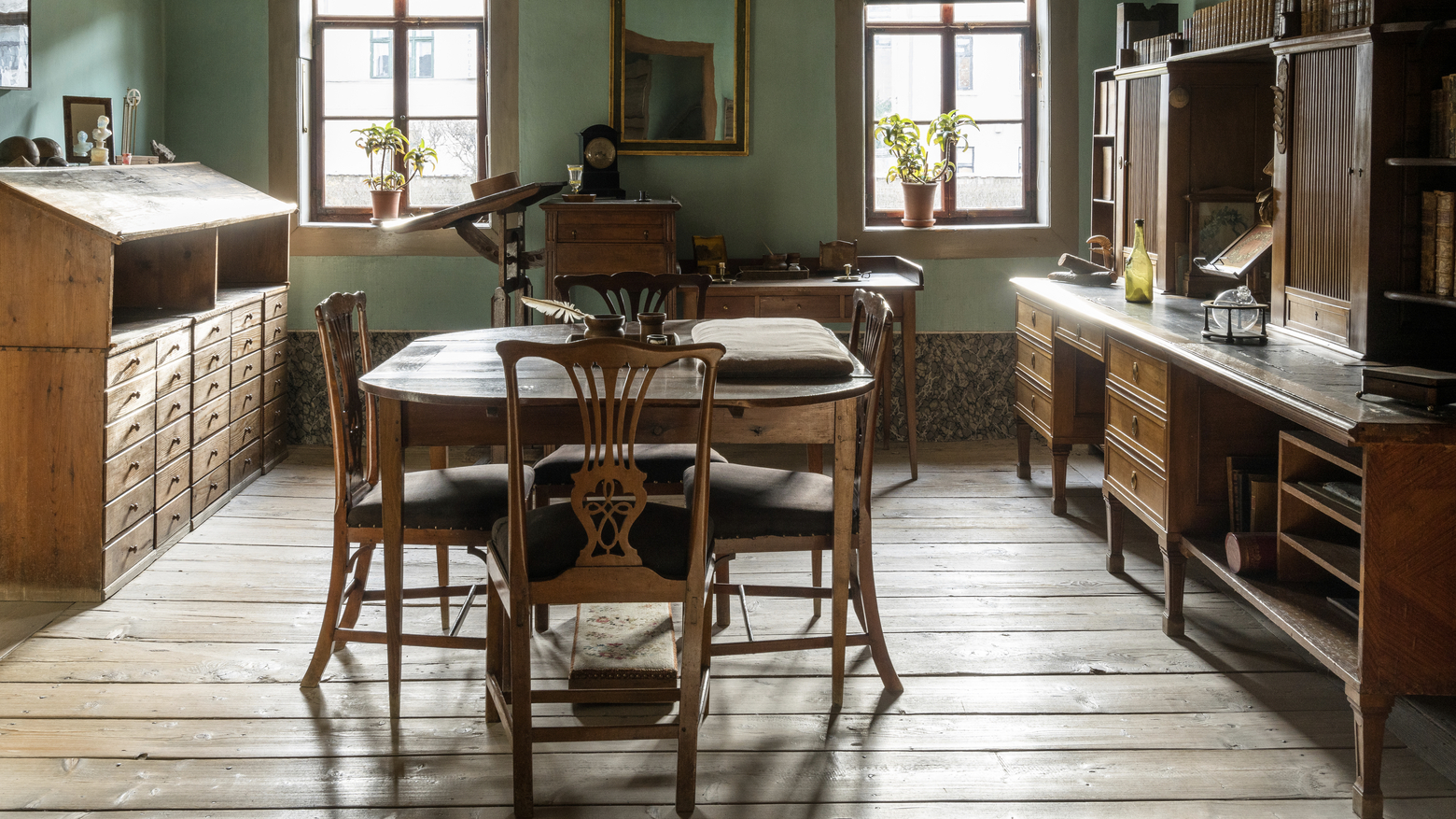 Goethes Wohnhaus Arbeitszimmer in Goethes Wohnhaus