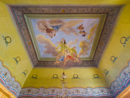 Wittumspalais Deckengemälde im Festsaal