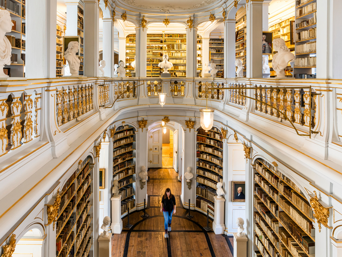 Top Ten Sehenwürdigkeiten Weimar: Herzogin Anna Amalia Bibliothek Rokokosaal der Herzogin Anna Amalia Bibliothek